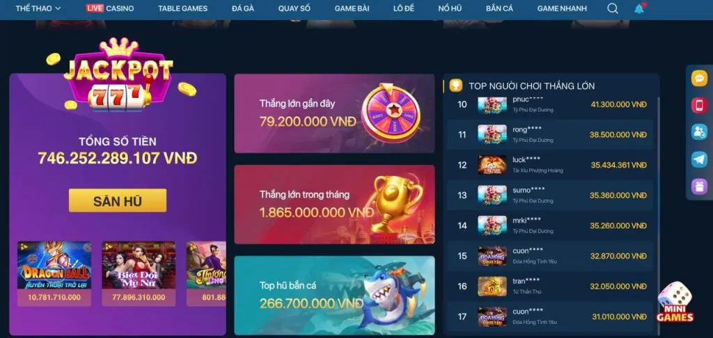 Vũ khí tối tân Bắn Cá mb666